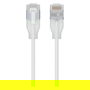Ubiquiti UACC-Cable-Patch-EL-C6A-1M-W Cable de Parcheo Ethernet Cat6A Shielded, 1 Metro, Blanco
