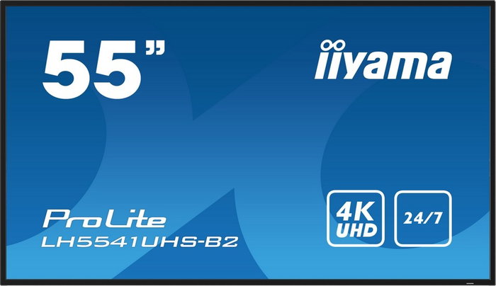 Iiyama LH5541UHS-B2 Pantalla Digital 55 pulg 4K UHD IPS