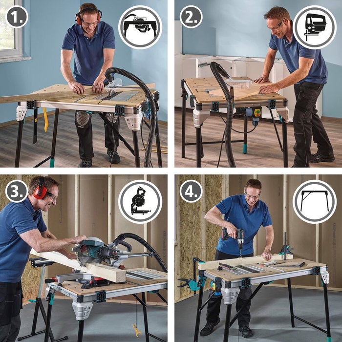 Wolfcraft Master cut 2600 Banco para máquinas