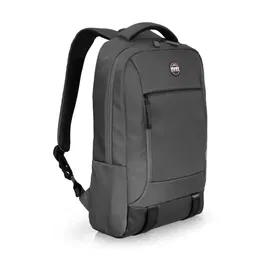 Port Designs Mochila para PC TORINO II POR3567041404268 para Portátil Moderno y Cómodo de 15,6/16 Pulgadas, Gris