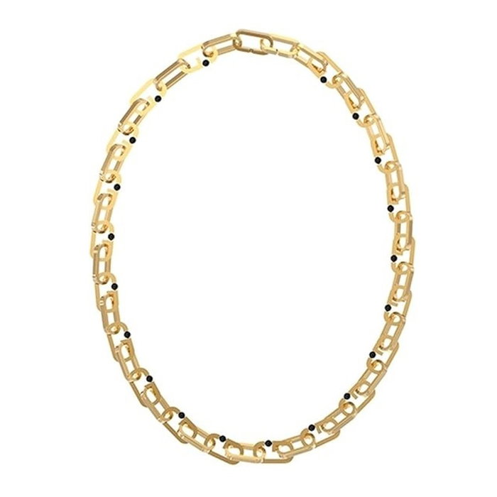 Guess JUMN02124JWYGT-U Collar de Acero Inoxidable Dorado Guess JUMN02124JWYGT-U Collar de Acero Inoxidable Dorado