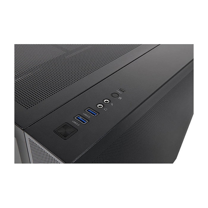 Thermaltake View 380 TG ARGB Black Midi Tower PC Negro con Vidrio Templado y Iluminación ARGB para Gaming