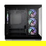 Thermaltake View 380 TG ARGB Black Midi Tower PC Negro con Vidrio Templado y Iluminación ARGB para Gaming