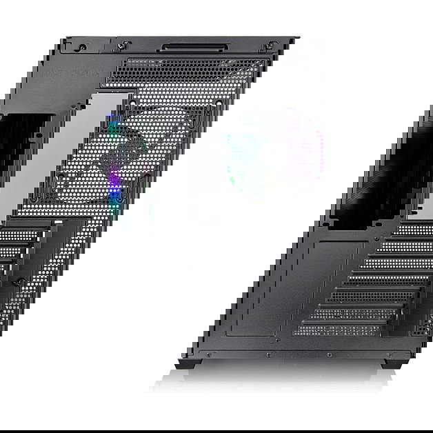 Thermaltake View 380 TG ARGB Black Midi Tower PC Negro con Vidrio Templado y Iluminación ARGB para Gaming