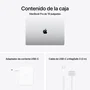 Apple MacBook Pro 16,2" (2024) Laptop con chip M4 Max (16 núcleos CPU, 40 núcleos GPU), 48 GB RAM, 1 TB SSD, Pantalla Liquid Retina XDR, macOS Sequoia, Color Plata