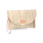 Basics Cartera valle-1 de palma con tapa redondeada medidas: 26x18,5cm