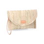 Basics Cartera valle-1 de palma con tapa redondeada