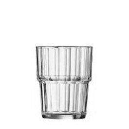 ARC Vaso Noruega, Cristalería de Vidrio con Borde Grueso, 25 cl, 94 mm de Alto (Set de 6)