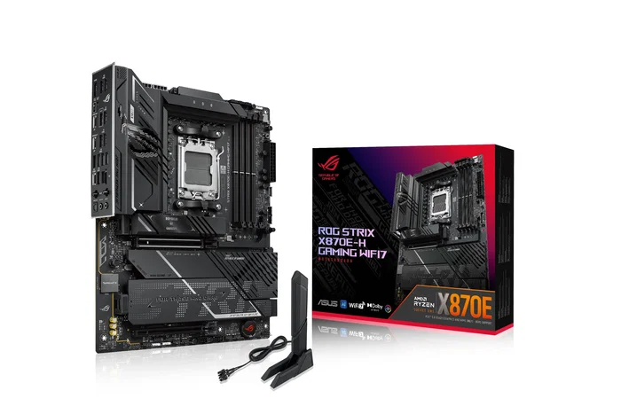 Asus ROG STRIX X870E-H GAMING WIFI7 AMD X870E ATX DDR5 Asus ROG STRIX X870E-H GAMING WIFI7 AMD X870E ATX DDR5