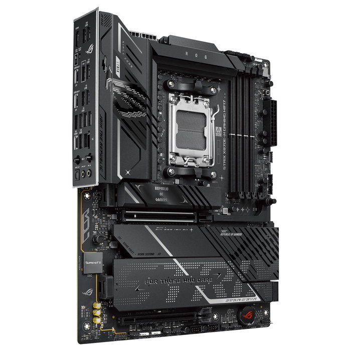 ASUS ROG STRIX X870E-H GAMING WIFI7 Placa Base AMD Socket AM5 Chipset X870E DDR5-SDRAM Wi-Fi 7