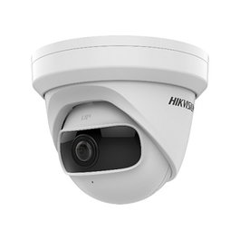 Hikvision DS-2CD2345G0P-I Cámara de Seguridad IP Interior 4MP Domo con Visión Nocturna, WDR, PoE y Codificación H.265+ (Alemán)
