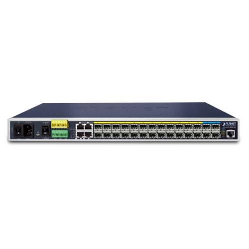 Planet IGS-6325-20S4C4X Switch Industrial Gestionable L3 con 20 Puertos SFP, 4 SFP+ 10G y Enrutamiento IPv4/IPv6