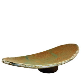 Summa Premium Fuente Alzada Haku de Gres, 31x16 cm (Alto: 5 cm)