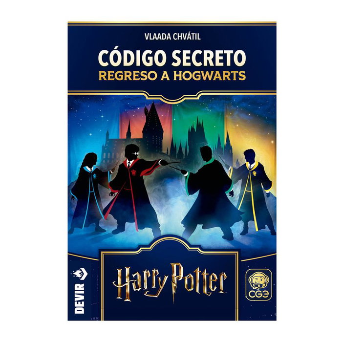Devir Juego de Mesa Código Secreto: Regreso a Hogwarts - Edición Harry Potter - Juego de Palabras y Deducción en Español