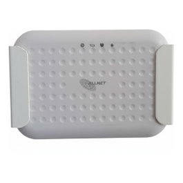 ALLNET Soporte de pared para módem ALL-BM200 VDSL2, Blanco con protección contra robos