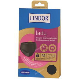 Lindor Braguita Absorbente Lavable Talla M 1 Unidad
