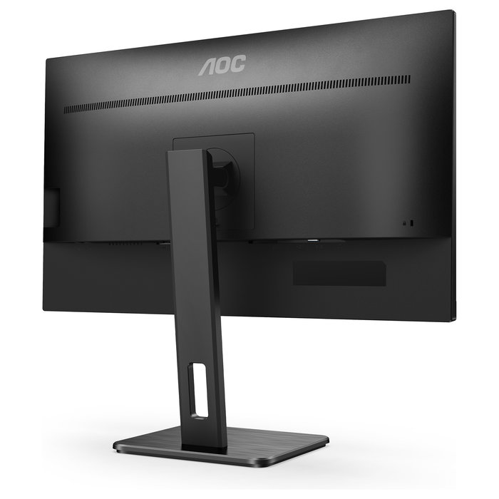 AOC U27P2CA - Monitor 4K UHD 27" (68,6 cm) IPS 4ms 60Hz con USB-C 65W, Altura Ajustable, Pivot, HDMI, DisplayPort, Negro
