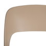 Silla Apilable Beige Polipropileno 43 X 43 X 83,20 cm (Set de 4)