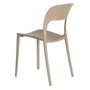 Silla Apilable Beige Polipropileno 43 X 43 X 83,20 cm (Set de 4)