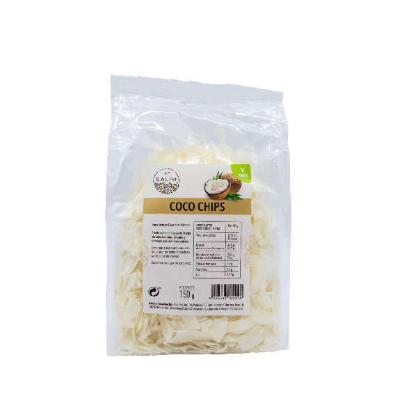 INT SALIM Coco chips 150gr. INT SALIM Coco chips 150gr.