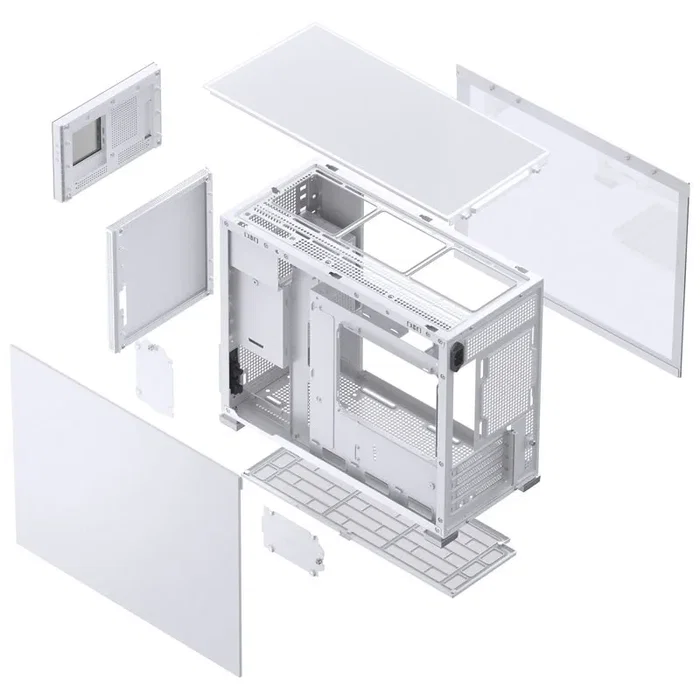 Jonsbo D31 MESH Screen Micro-ATX Gehäuse, Tempered Glass - weiß Jonsbo D31 MESH Screen Micro-ATX Gehäuse, Tempered Glass - weiß