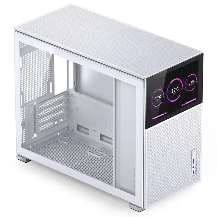 Jonsbo D31 MESH Screen Micro-ATX Gehäuse, Tempered Glass - weiß Jonsbo D31 MESH Screen Micro-ATX Gehäuse, Tempered Glass - weiß