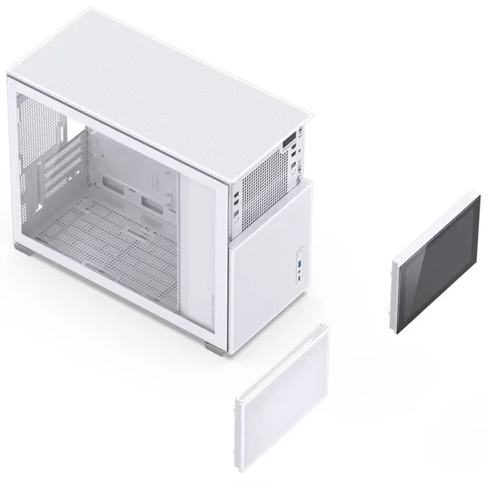 Jonsbo D31 MESH Screen Micro-ATX Gehäuse, Tempered Glass - weiß Jonsbo D31 MESH Screen Micro-ATX Gehäuse, Tempered Glass - weiß