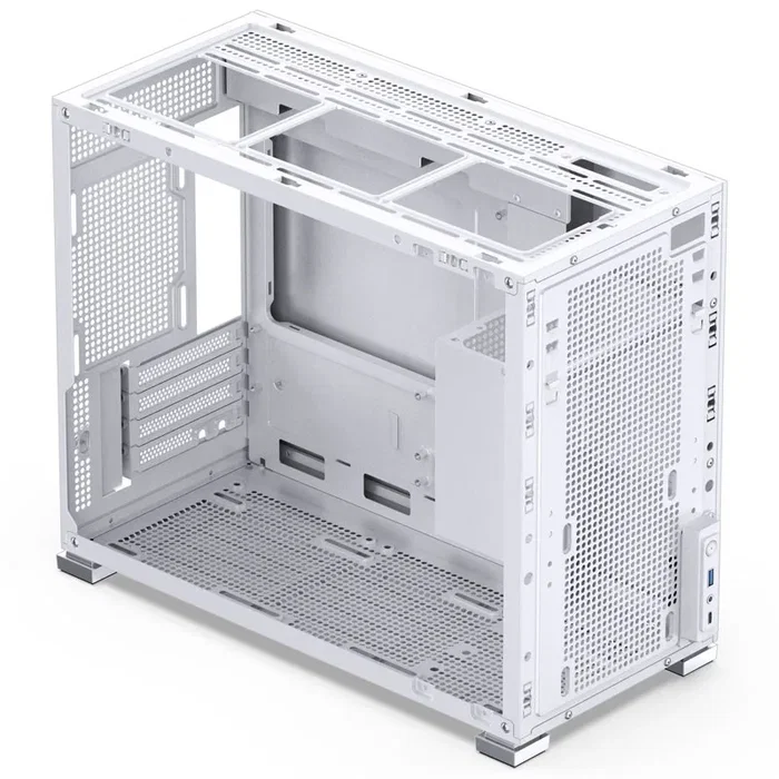 Jonsbo D31 MESH Screen Micro-ATX Gehäuse, Tempered Glass - weiß Jonsbo D31 MESH Screen Micro-ATX Gehäuse, Tempered Glass - weiß