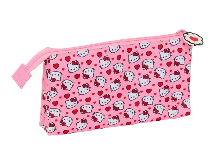 Safta Portatodo Triple Hello Kitty 22x12x3cm