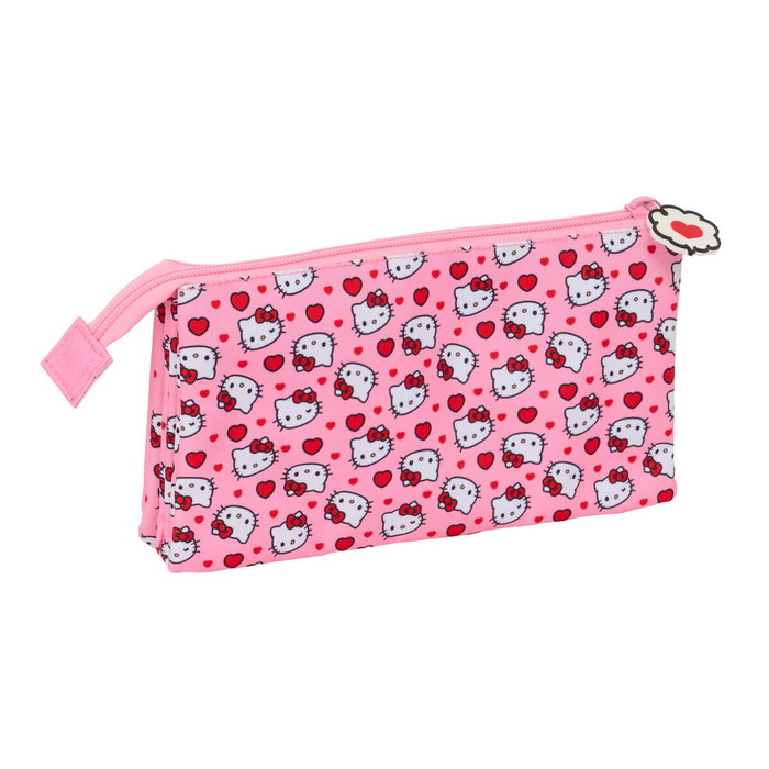 Safta Portatodo Triple Hello Kitty 22x12x3cm