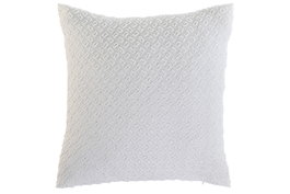 DKD Home Decor Cojín Blanco Bordado 60x60x60 cm