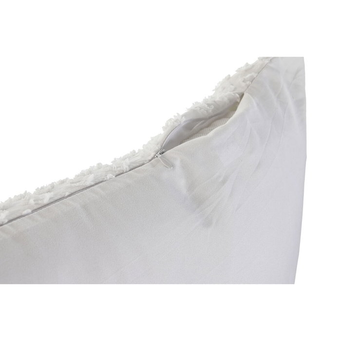 DKD Home Decor Cojín Blanco Bordado 60x60x60 cm