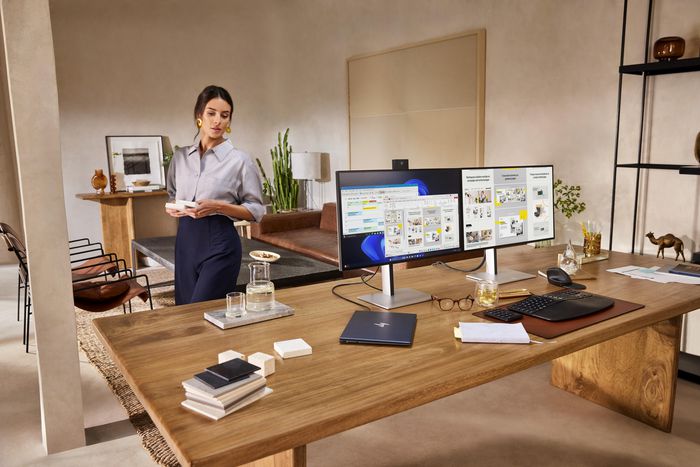 HP 727pm Monitor de Conferencia 4K de 27 Pulgadas Series 7 Pro