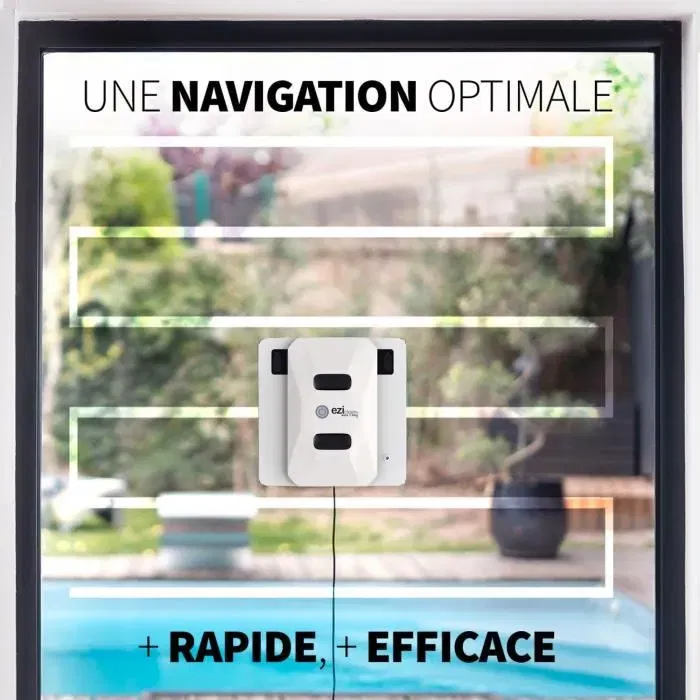 Eziclean EZI1700526492112 Robot Limpiacristales - 72 W - Blanco Eziclean EZI1700526492112 Robot Limpiacristales - 72 W - Blanco