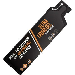 Born Gel Líquido Naranja con Cafeína 55 ml - Reposición de Carbohidratos y Electrolitos para Deporte
