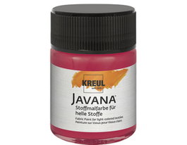 Kreul Pintura para textil translúcida rubí 50ml