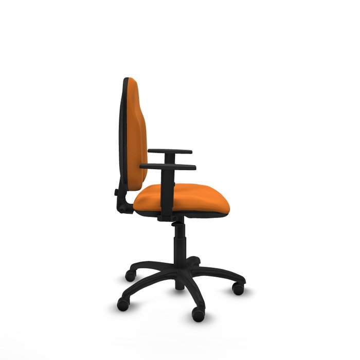 PIQUERAS Y CRESPO Silla de oficina Algarra Naranja