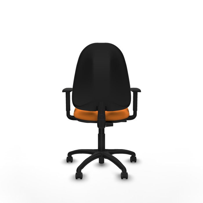 PIQUERAS Y CRESPO Silla de oficina Algarra Naranja