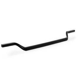 Viefe Tirador Valley Zamak Negro Mate, Latón, Níquel Oscuro. Dist. Agujero 256Mm.