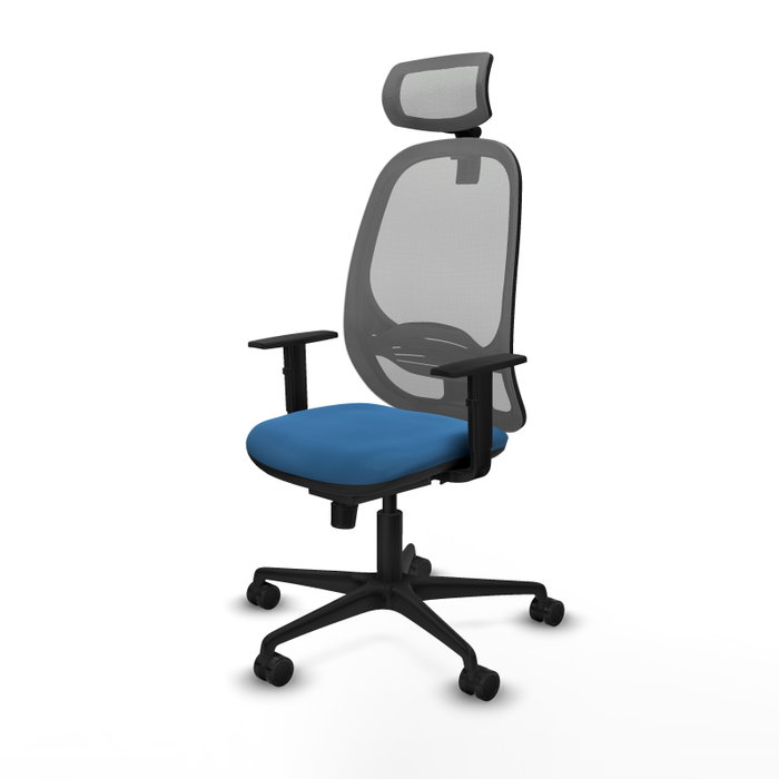 PIQUERAS Y CRESPO Silla de oficina Cilanco Azul claro y Gris PIQUERAS Y CRESPO Silla de oficina Cilanco Azul claro y Gris