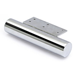 Q&Q Pata Metálica Modelo Pastrana Acabado Cromo H39 Largo 280mm