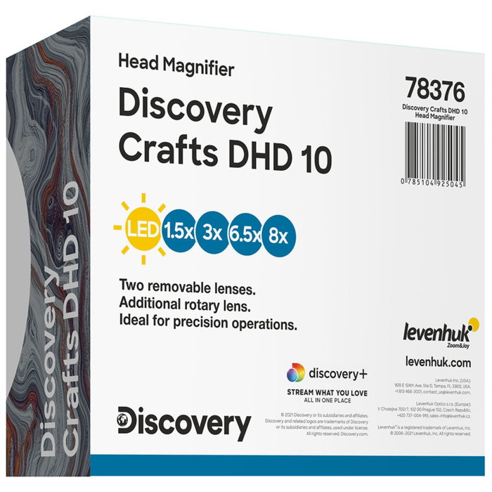 Discovery Crafts DHD 10 Head Magnifier Blue