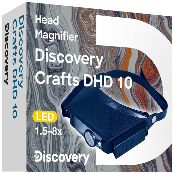 Discovery Crafts DHD 10 Head Magnifier Blue