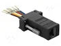 DeLOCK 66166 Adaptador Sub-D 9 Pin Macho a RJ-45 Hembra