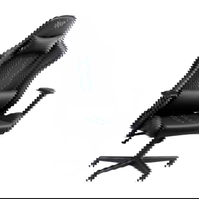 Acer Predator Rift Go PGC331 Silla Gaming Ergonomica, Respaldo Ajustable, Reposabrazos 4D, Soporte 120 kg, Negro/Azul