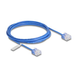 DeLOCK Cable de red RJ45 Cat.6 UTP Ultra Slim 2 m azul