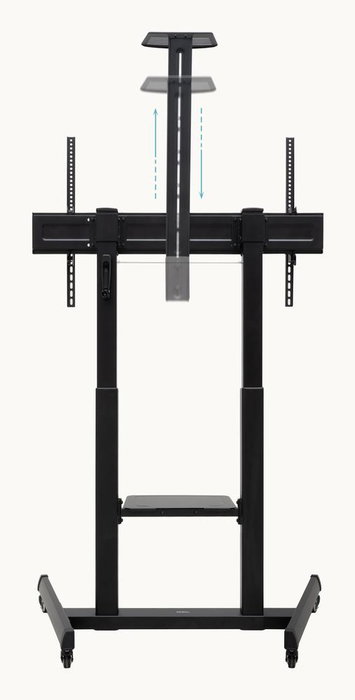 Tooq Aquiles Soporte de Suelo con Ruedas para Pantallas 60''-100'' Negro Tooq Aquiles Soporte de Suelo con Ruedas para Pantallas 60''-100'' Negro