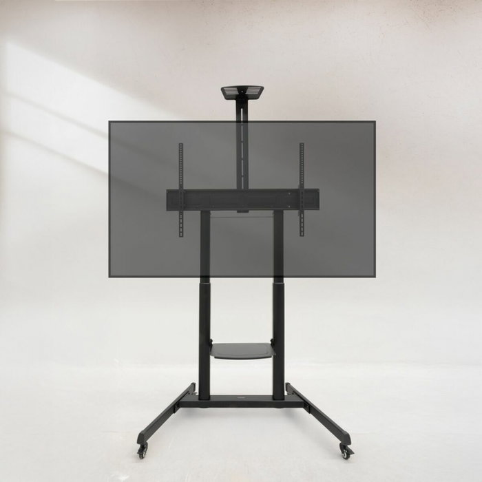 Tooq Aquiles Soporte de Suelo con Ruedas para Pantallas 60''-100'' Negro Tooq Aquiles Soporte de Suelo con Ruedas para Pantallas 60''-100'' Negro