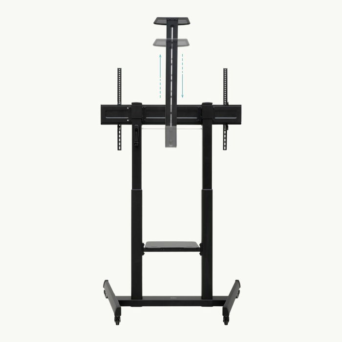 Tooq Aquiles Soporte de Suelo con Ruedas para Pantallas 60''-100'' Negro Tooq Aquiles Soporte de Suelo con Ruedas para Pantallas 60''-100'' Negro