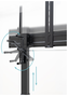 Tooq Aquiles Soporte de Suelo con Ruedas para Pantallas 60''-100'' Negro